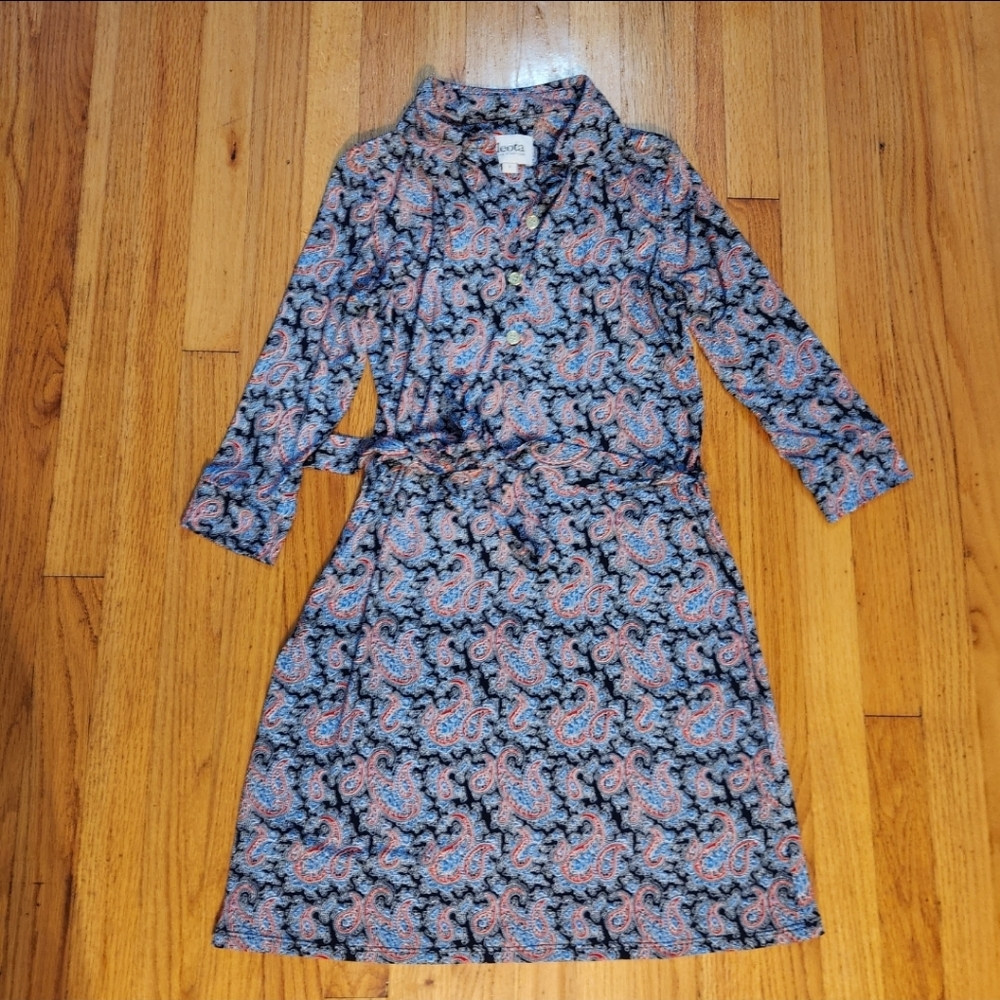 Leota Paisley Dress Size Small